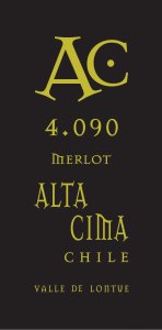 Alta Cima Merlot (2014)