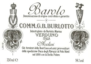 Comm. G.B. Burlotto Barolo Acclivi DOCG (2016)