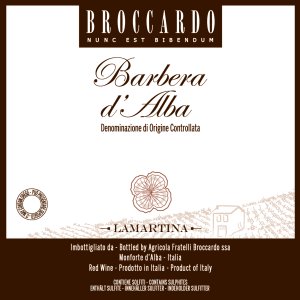 Broccardo Barbera d’Alba La Martina DOC (2020)